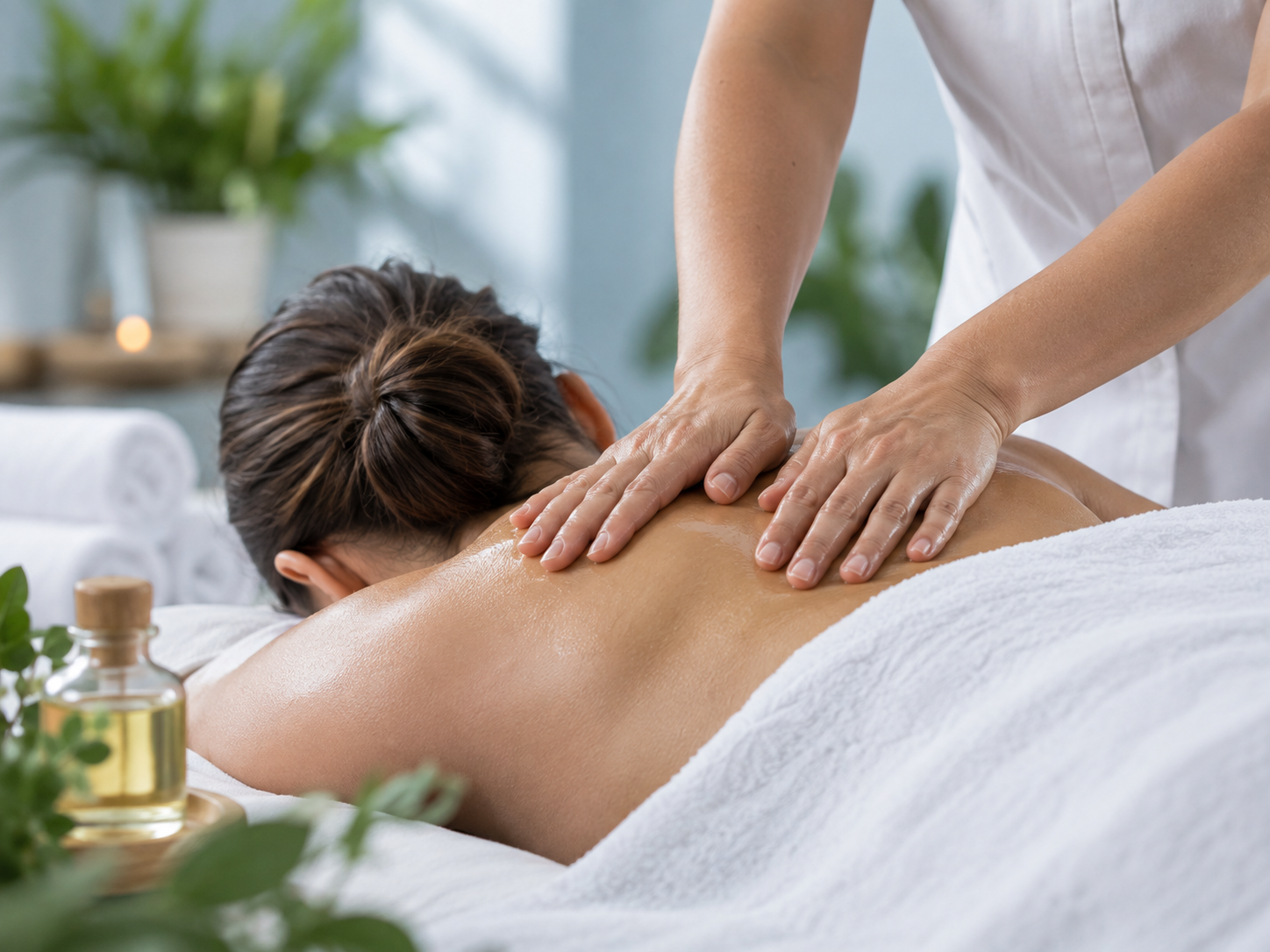Klasik Masaj için profesyonel wellness görseli